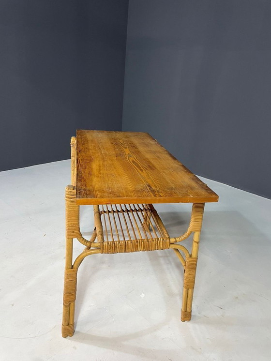 Image 1 of Ensemble de sièges en rotin Art déco, Europe centrale, années 1930-1940