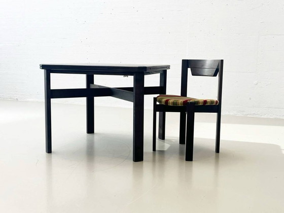 Image 1 of Ensemble composé d'une table et de 4 chaises de Girsberger, années 1973