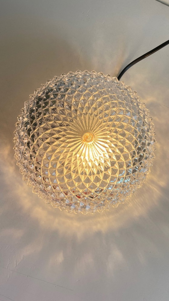 Image 1 of Lampada da parete/soffitto in semicristallo, anni '50