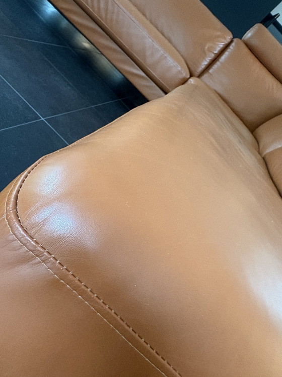 Rolf Benz Bank – Ecksofas, Leather, Metal (photo 2 of 11)