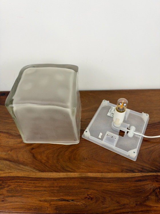 Ikea Vintage Ice Glazen Lamp – Tafellampen (photo 8 of 8)