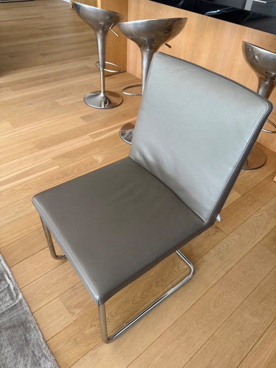 Image 1 of Designer table with 8 chairs