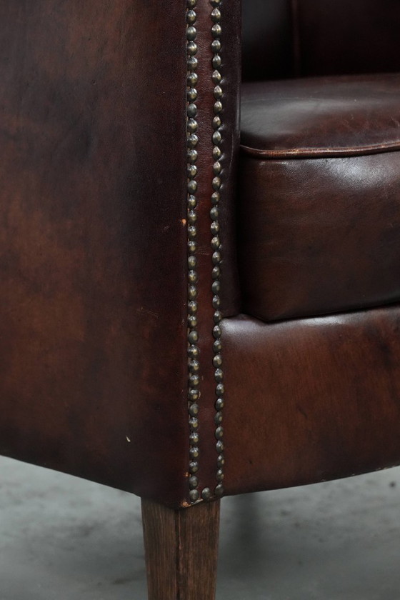 Image 1 of Sillón de piel de vaca con carácter