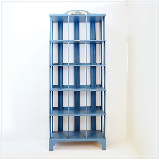 Strafor painted metal shelf, 20th century
