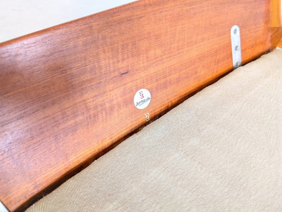 Image 1 of Sedia a dondolo France & Søn Senator Ole Wanscher in teak della metà del secolo