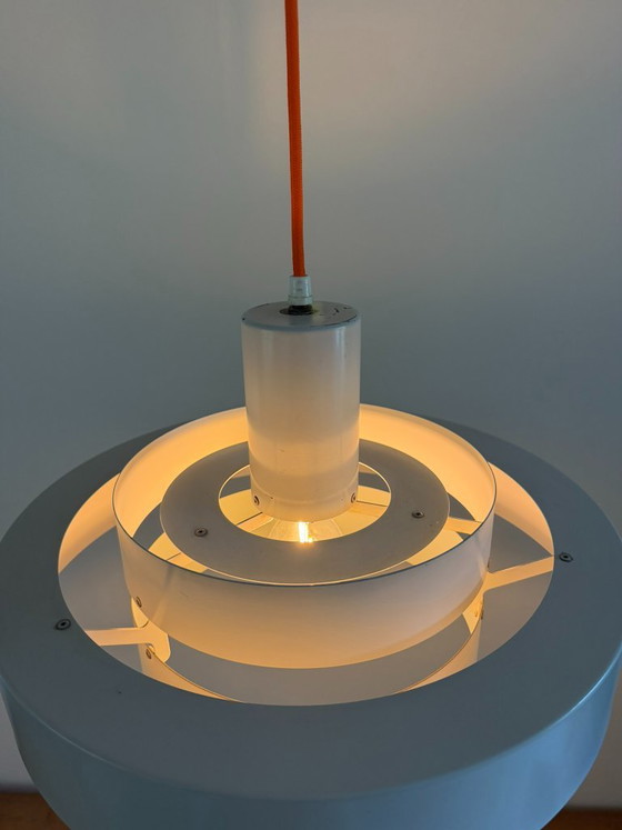Lampada a sospensione vintage Fog & Morup Equator - Jo Hammerborg - Design danese - Stile brutalista (photo 4 of 12)