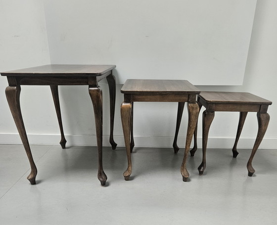 Image 1 of Queen Anne nesting tables