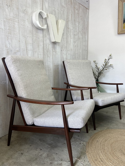 Pair Of Vintage Armchairs