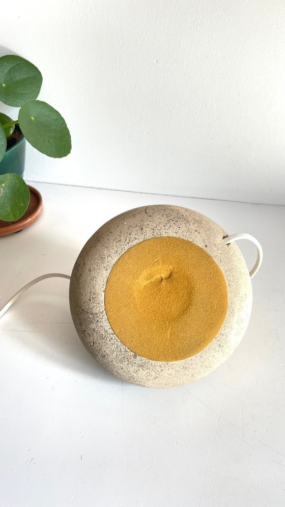 Image 1 of LAMPE Galet en PIERRE Naturelle VINTAGE