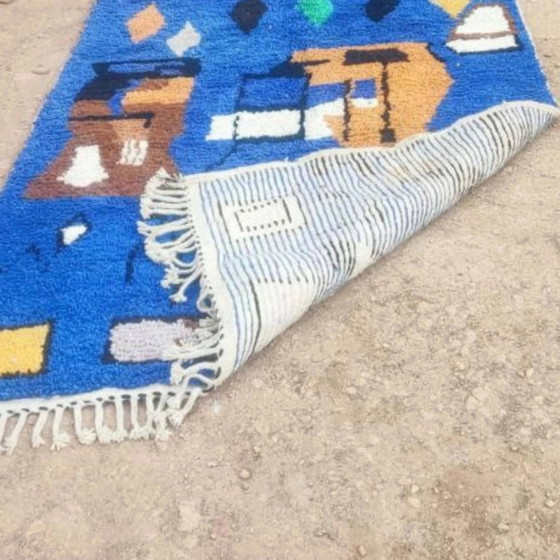 Tapis traditionnel fait main 250cm x 150cm Marocain – Wool (photo 10 of 10)