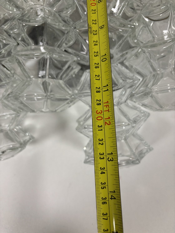 Image 1 of Iconic J.T. Kalmar "Pagoda" Chandelier A Masterpiece of Austrian Design from the 1960s