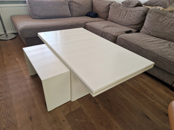 Image 1 of Coffee Table Leolux With Base Table