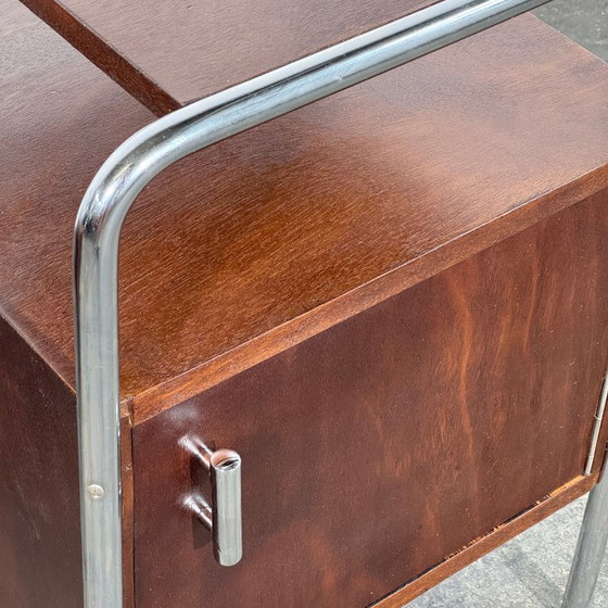 Image 1 of Bauhaus Bedside Table by Mücke-Melder, 1950s