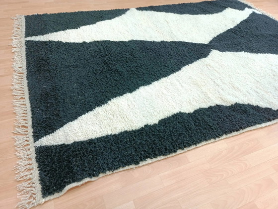 Alfombra de lana marroquí tejida a mano 2.5x1.5 m – Wool (photo 4 of 11)