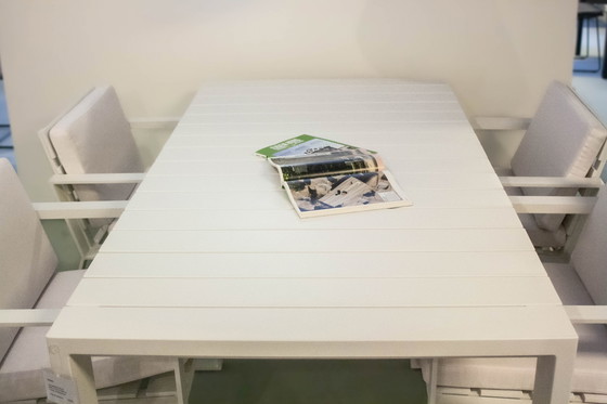 Image 1 of Table basse Borek Samos - 200x100 avec chaise (lot de 4)