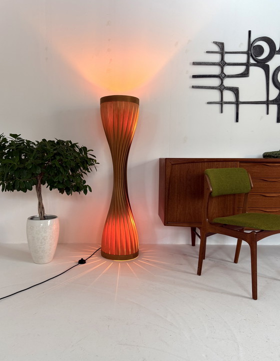 Image 1 of Lampada da terra vintage a stecche, Hans Agne Jakobsson anni '60