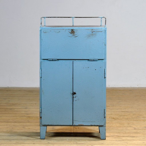 Industrieller Vierschubladenschrank aus den 1970er Jahren