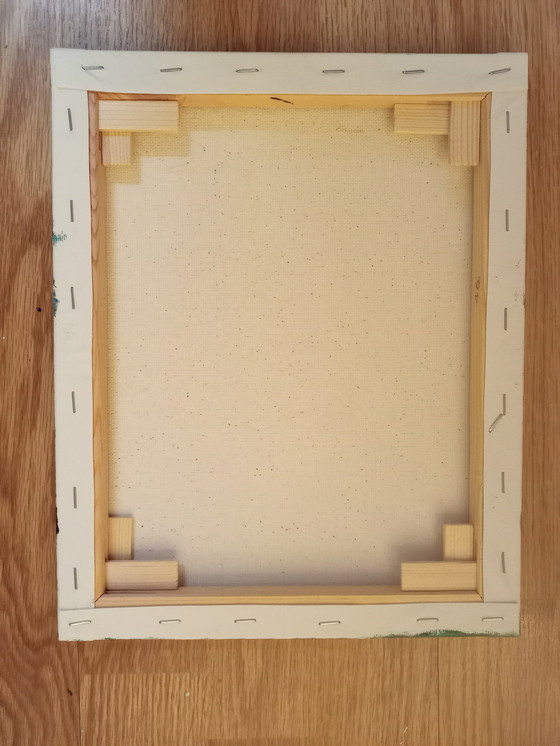 Image 1 of T. van Steenbergen "Beachgirl" 24 x 30 cm