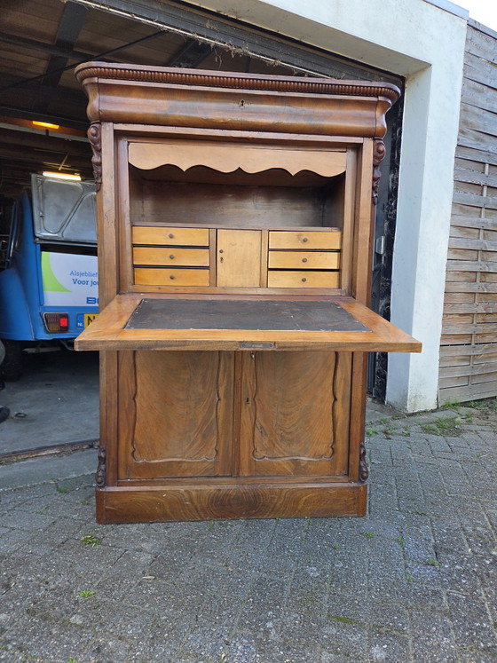 Secreter Biedermeier de caoba – Armarios de pared, Other (photo 2 of 7)