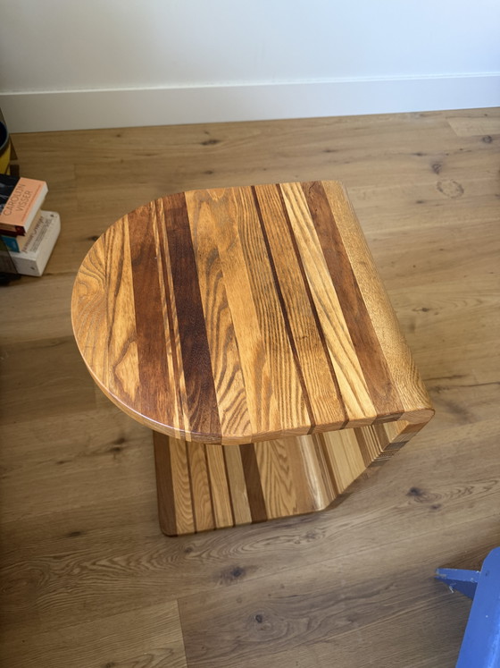 Image 1 of Table d'appoint coulissante Leolux Voici en bois massif