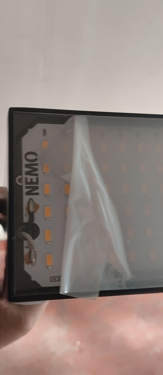 Nemo Tru model Vloerlamp, Vloerlampen, Aluminium, Kunststof, Zwart (foto 4 van 5)