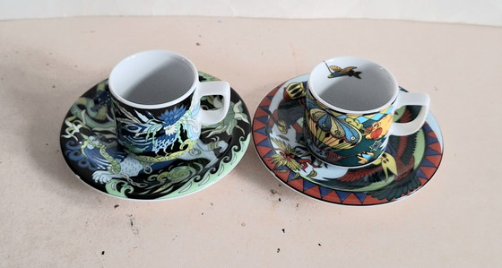 Image 1 of Bopla! Langenthal Swiss 2 demaste/espresso cups and saucers.
