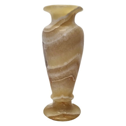 Grand vase vintage en marbre d'Italie