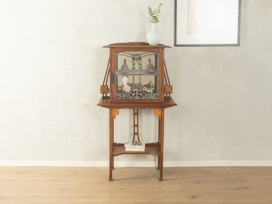 Jugendstil-Vitrinenschrank – Glass, Wood (photo 4 of 8)
