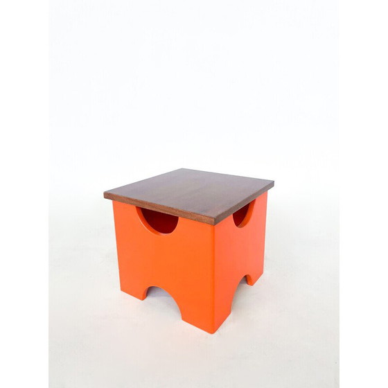 Image 1 of Paire de tabourets Dado du milieu du siècle par Ettore Sottsass