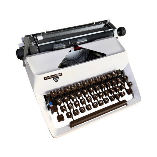 Łucznik 1303 typewriter – Poland, 1970s, functional, very good condition