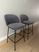 2x Muuto Oslo barstool