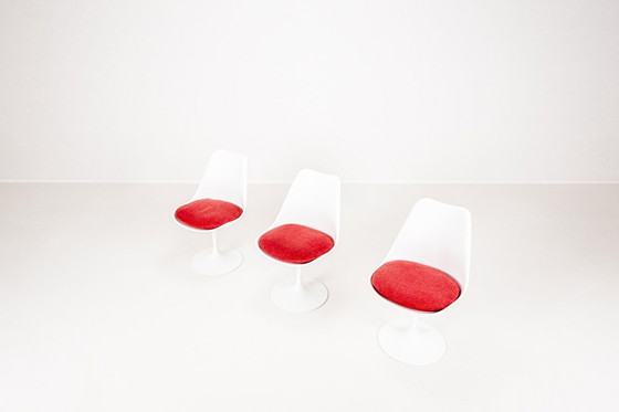 Image 1 of Set of 6 Tulip Dining Chairs by Maurice Burke for Arkana, England, 1960s