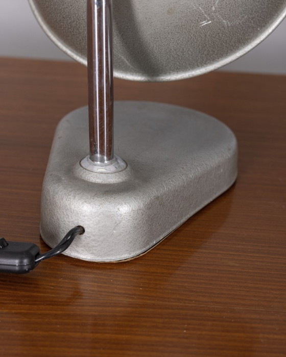 Image 1 of Paire de lampes de table vintage en métal des années 1960, designées par Seminara.