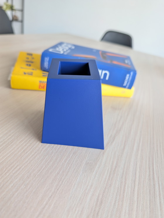 Image 1 of Zeldzame set Clino pennenhouders van Kartell, ontworpen door Enzo Mari.