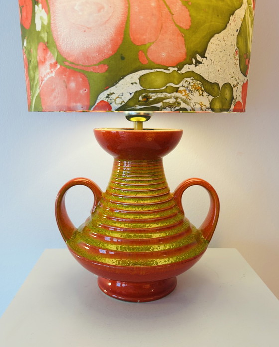 Image 1 of Sculptural 1970s vase lamp – exceptional studio ceramics