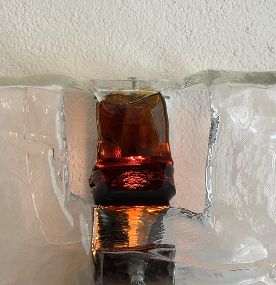 Image 1 of Ensemble vintage d'appliques Carlo Nason/ Mazzega 70s (5X)