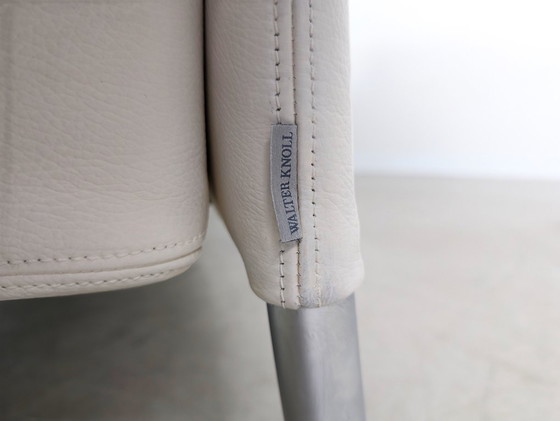 Image 1 of 2x Original Walter Knoll Zweisitzer Sofa Design Couch Jason Leder