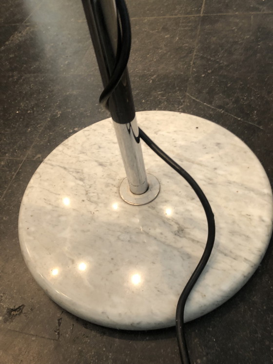 Image 1 of Vintage Mezzaluna vloerlamp BRUNO GECCHELIN 