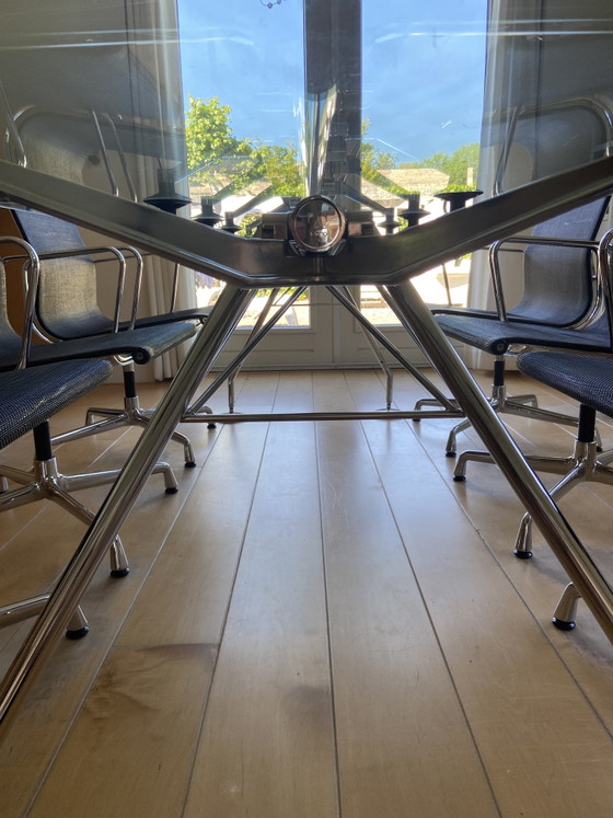 Image 1 of Techno Nomas table by Norman Foster 180-100-73 (dxwxh)