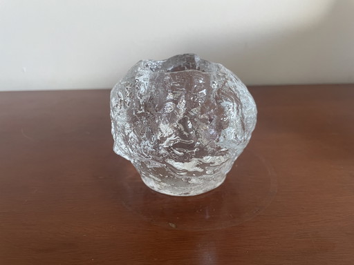 Kosta Boda - Votive “Snowball” Ontwerp Göran Warff