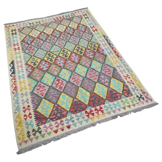 Kilim Maimana Estilo Antiguo 190x272cm – Alfombras, Wool (photo 3 of 5)