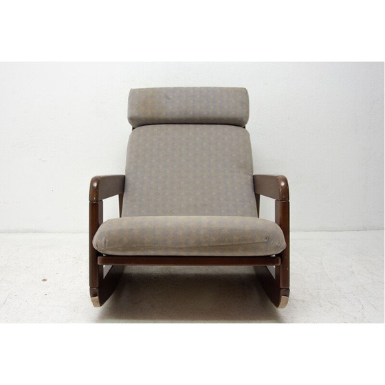 Image 1 of Mid Century rocking chair Czechoslovak 1960s