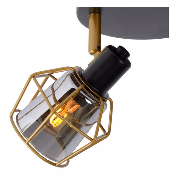 Lucide NILA faretto da soffitto - 2xE14 - Nero - ricondizionato, Faretti (foto 4 di 4)