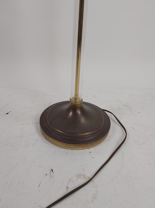 1 lámpara de pie estilo Willy Daro Hollywood Regency de 150 cm, años 70