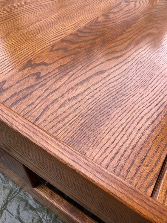 Image 1 of Brutalist Chalet Coffee Table - Solid Oak