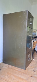 Gispen Aktenschrank geheimnisvoll dunkelgrün