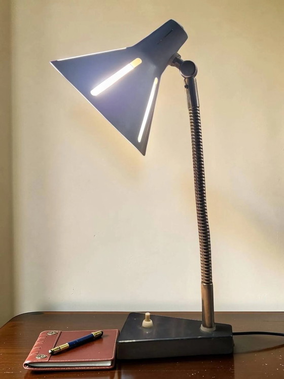 Lampada da scrivania Zonneserie - Hala Zeist – Lampade da lettura, Metal, Cast Iron, Mid Century Modern (photo 11 of 13)