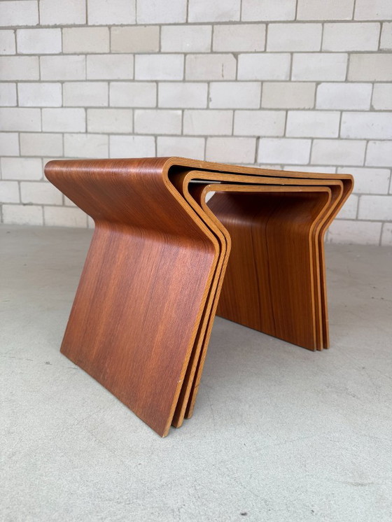 Image 1 of Vintage nesting tables by Grete Jalk