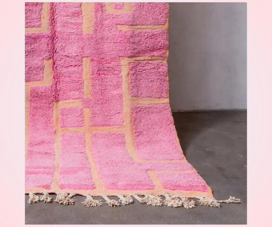 Image 1 of Tappeto berbero marocchino rosa-arancione, 200 cm x 300 cm