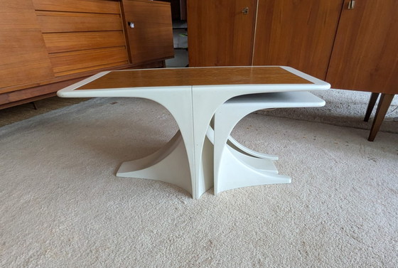 Image 1 of Vintage, Space Age mimiset, nesting tables '70